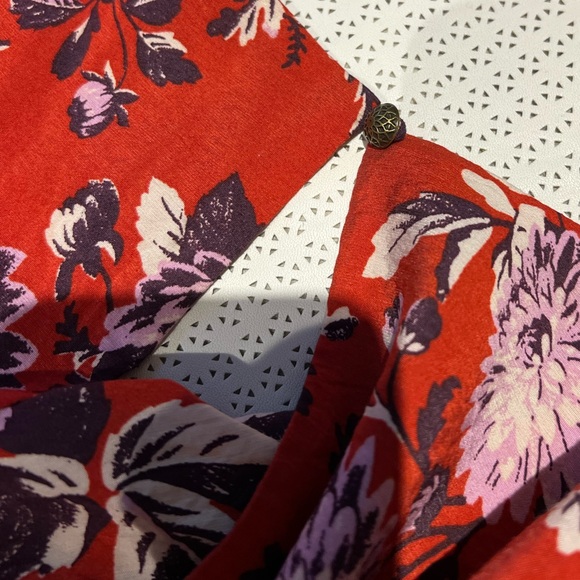 ANTHROPOLOGIE Maeve Floral Puff Sleeve Dress - Picture 13 of 16